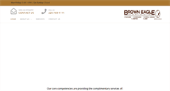 Desktop Screenshot of browneagle.com